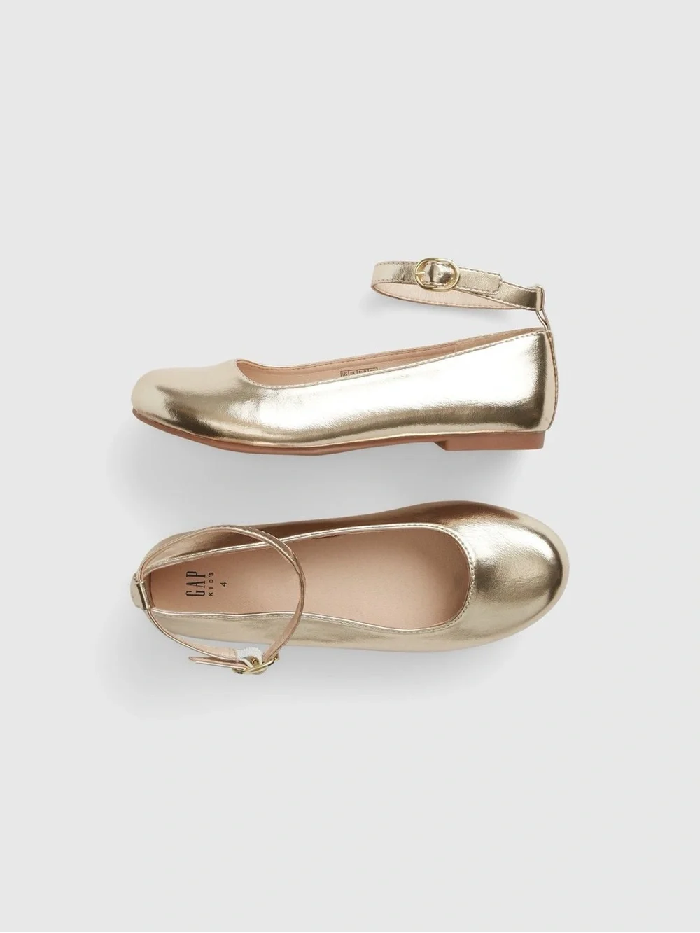 Baby Gap Toddler Girl Metallic Ballet Flats